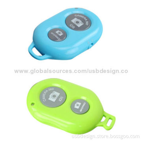 Hot Sale Christmas Gift Bluetooth 4.0 iOS/Android Mobile Phone Remote Camera Shutters for Self-timer